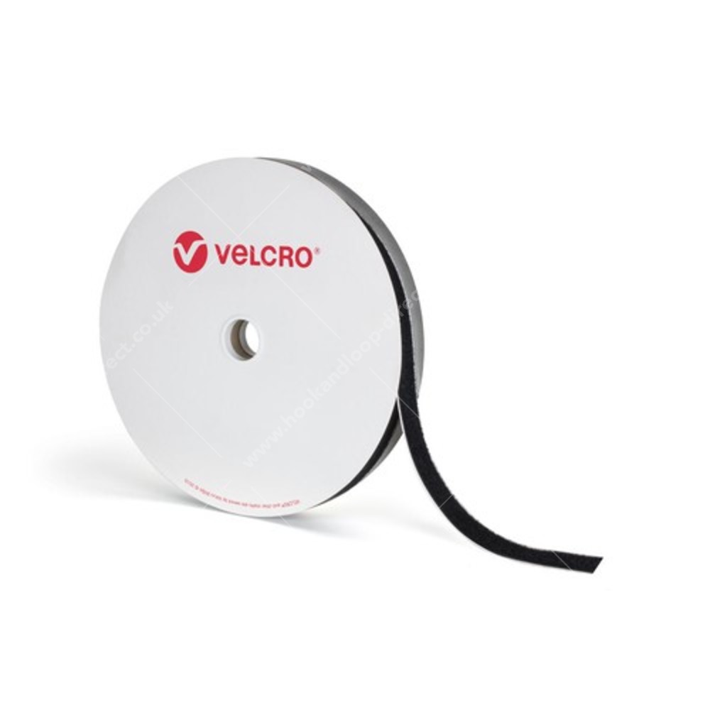 *CLEARANCE* 25m x Stick On VELCRO® Hook & Loop Tape (30mm, Loop, White)